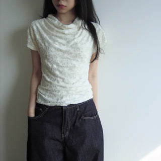 Rose Drape Top