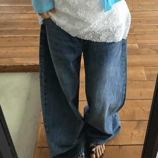 Tabi Summer Wide Denim Pants