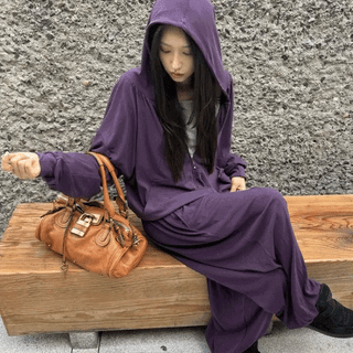 HOPE SOFT HOOD ZIP-UP
