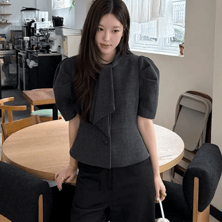Beyond Puff Jacket Blouse