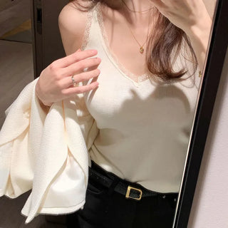 Liz Lace Knit Sleeveless