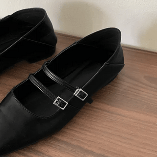 Ferritz TwoWay Buckle Flat Shoes
