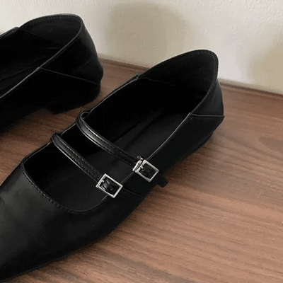 Ferritz TwoWay Buckle Flat Shoes