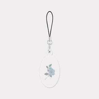 Classic floral string keyring loop phone strap