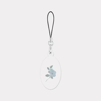 Classic floral string keyring loop phone strap