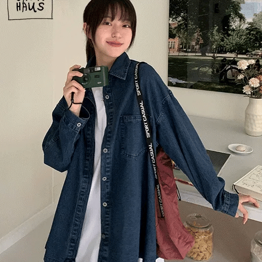CREDI Denim Pocket Shirt