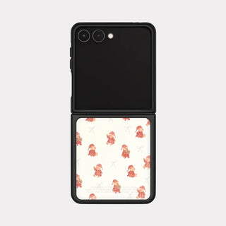 Pajama Bear Galaxy Z-Flip Fold 8 MagSafe Black Bumper Case