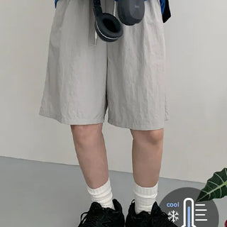 Yutsuna Cool Elastic Waist Shorts