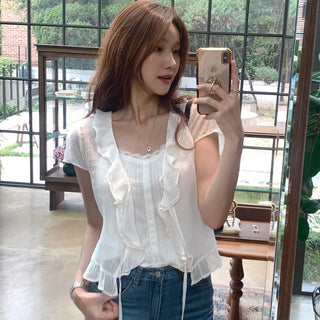 Momo Ruffle Blouse