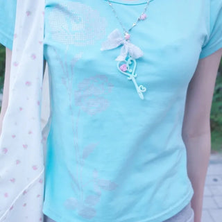 Rose Pixel T-shirt