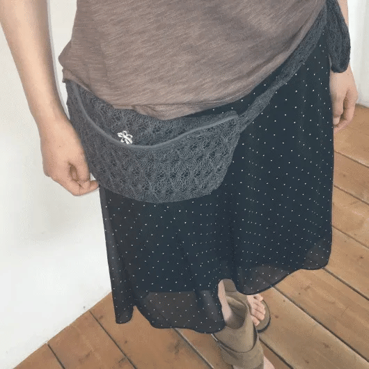 Heo Yu Flower Lace Mini Shoulder Bag
