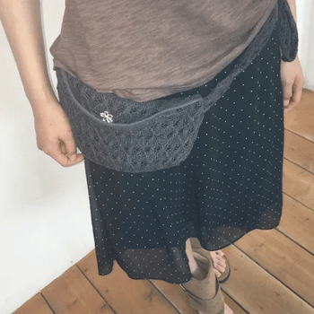 Heo Yu Flower Lace Mini Shoulder Bag