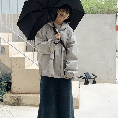 Hogi String Hooded Jacket