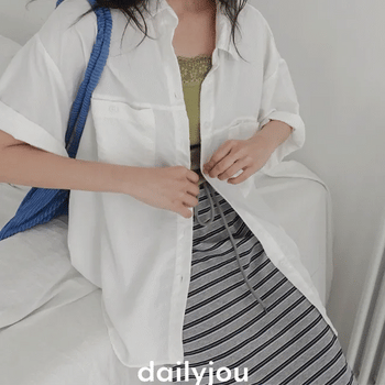 Voile Nylon Short Sleeve Shirt