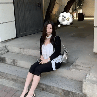 Collie Button Short Sleeve Knit