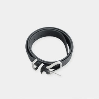 Swan Two-Line Tab Strap Belt