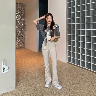 Tension Long Bootcut Slacks