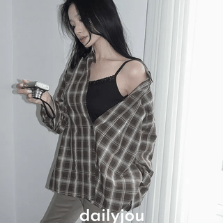 Nestle Oversized Check Shirt