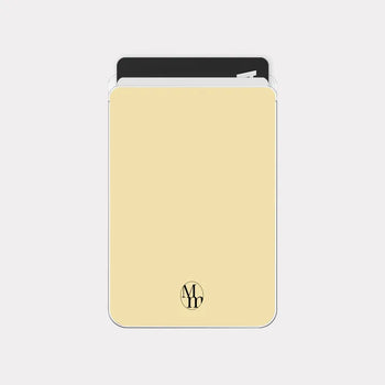 Basic Bloom MagSafe Clear Card Wallet Pocket Case
