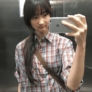Caraniel Check Roll-up Short Sleeve Shirt