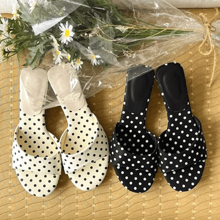 Dot Mule Sandals