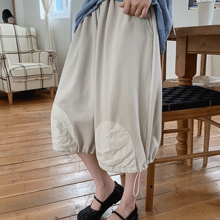 Hiyo Nylon Patch Bermuda Pants