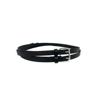 Double Line Leather Belt