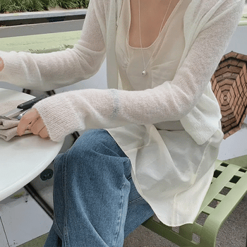 Clef Mohair Cardigan