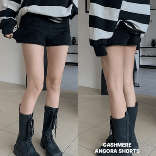 Cashmere Angora Shorts