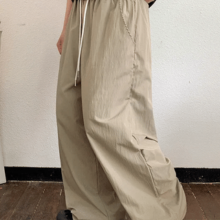 Mittiru Elastic String Summer Nylon Pants