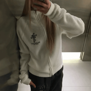 star leopard hoodie