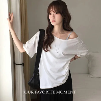 Box Off-Shoulder Short Sleeve