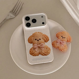 Butter Cookie Puppy iPhone 17 Pro Hard Case