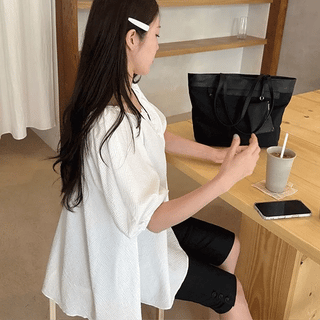 Button Capri Pants