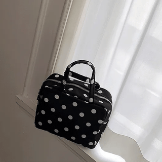 The Dot Square Throat Tote Bag