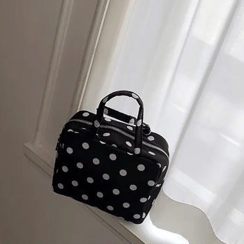 The Dot Square Throat Tote Bag