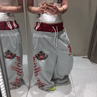 Folding Back Star Cargo Pants