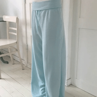 Mintcore Oversized Folding Training Pants