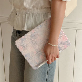 Romantic Garden iPad Pro Air 13 11 Clear Detachable Cover Case