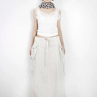 Lace-moist sleeveless
