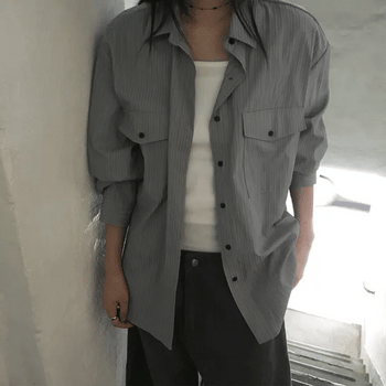 Mud Pocket Striped Shirt