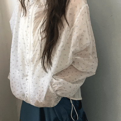 Ikoha Summer Hooded Windbreaker Jumper