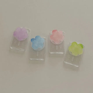 dreamy flower design [MagSafe Acrylic Smart Talk + Card Wallet]