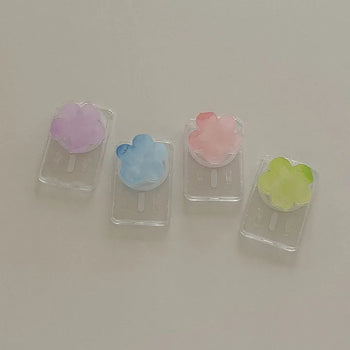 dreamy flower design [MagSafe Acrylic Smart Talk + Card Wallet]