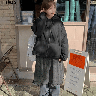 Muve Quilted Hooded Padded Jumper