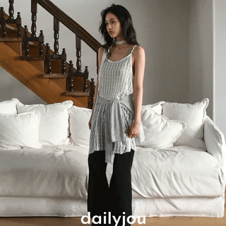 Dorothy See-through Layered Sleeveless Dress