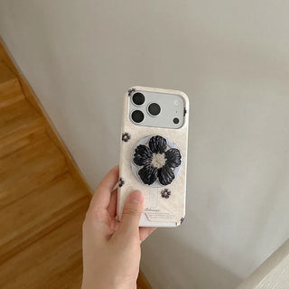 [SET] Noir Bloom MagSafe Card Holder Phone Case + MagSafe Acrylic Smart Talk