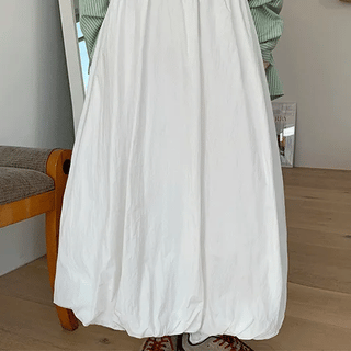 Kundi Banding Balloon Long Skirt