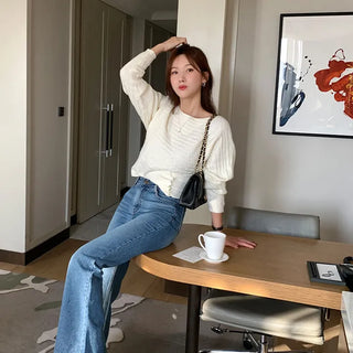Cable boat knit