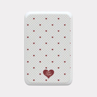 Heart Pin Dot MagSafe 500mAh Power Bank iPhone Wireless Charging